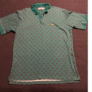 Vintage Augusta National Golf Shop Polo Shirt Masters Golf Paisley XL